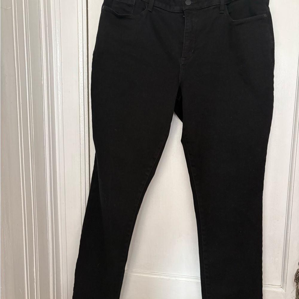 NYDJ Women's Black Skinny Jeans